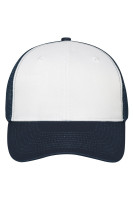 Wit/navy (ca. Pantone white
296C)